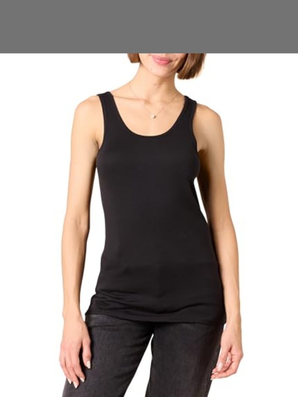 3/$12 New Maternity Black and Brown Tank Tops